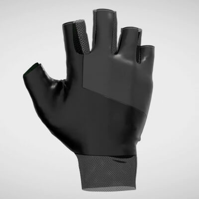 Black Fitness Gloves