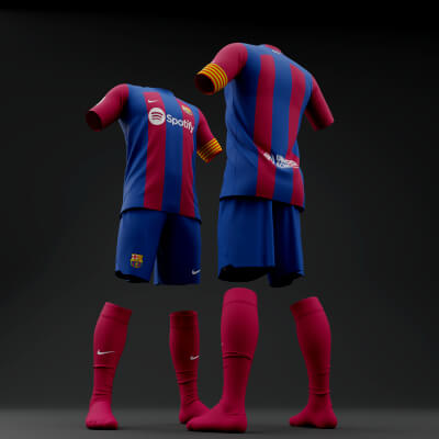 FC Barcelona 2023 Home Jersey Main