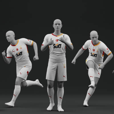 Galatasaray 2024 2025 Away Jersey Poses