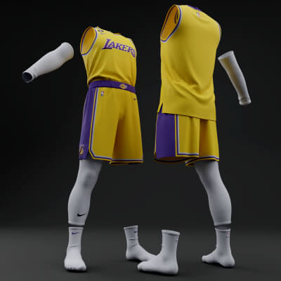 Los Angeles Lakers Home Jersey 2023 Main