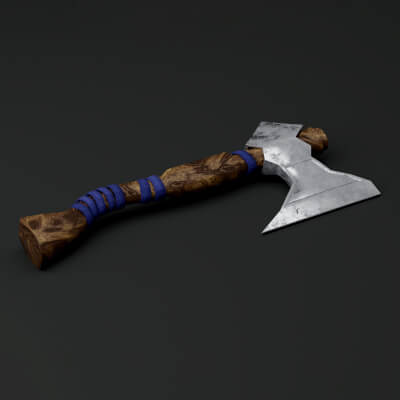 Norse Axe Game Ready