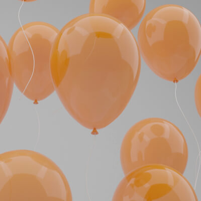 Orange Balloon