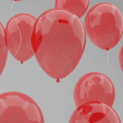 Candy Red Balloon