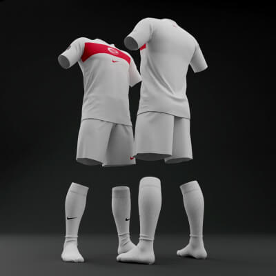 Turkiye 2024 Away Jersey Main