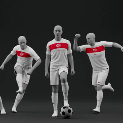 Turkiye 2024 Away Jersey Poses