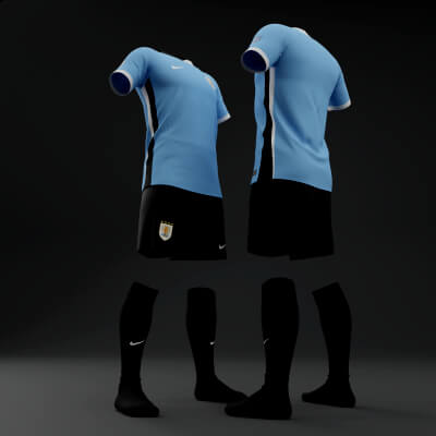 Uruguay 2024 Home Jersey Main