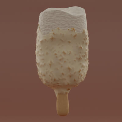 White Mega Ice Cream