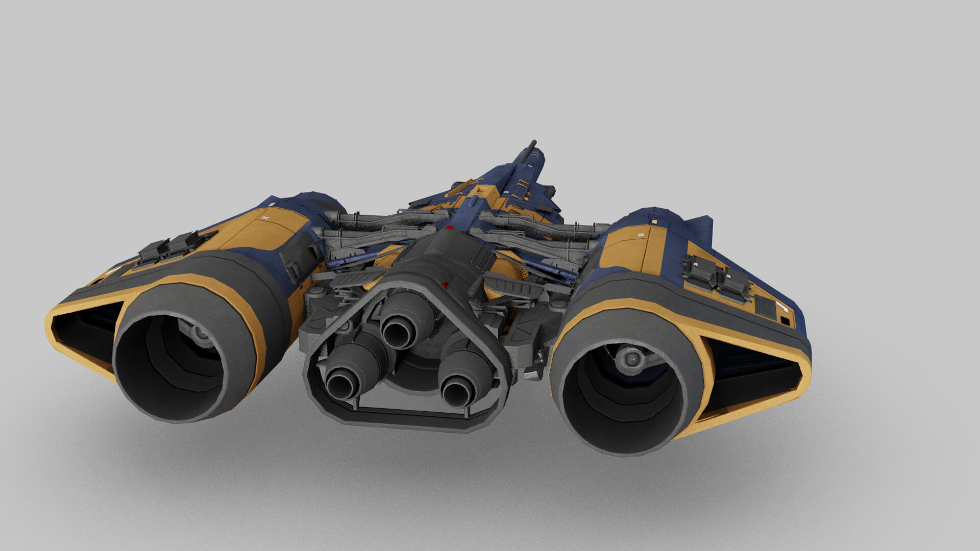 ArcadiaClass Jumpship Destiny 2 3D Model by Shevraar