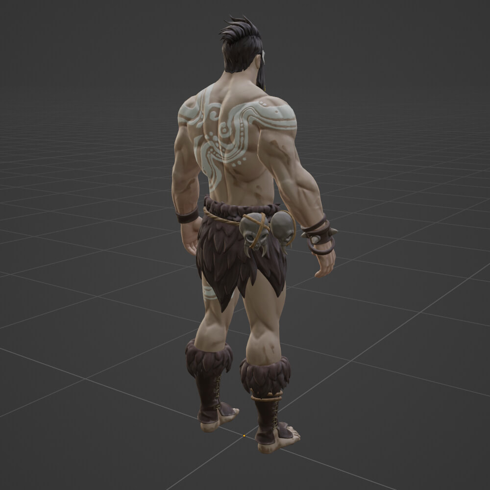 D'ugh Fortnite 3D Model by Shevraar