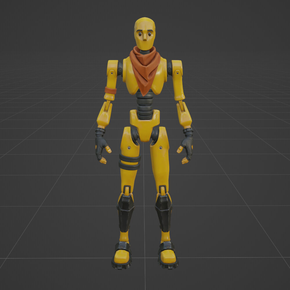 Dummy - Fortnite 3D Model by Shevraar