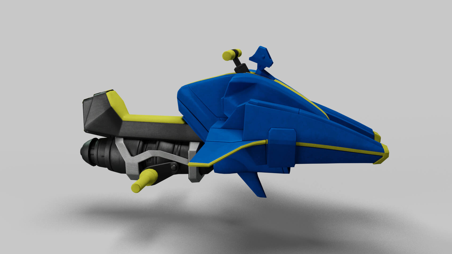 Micro Mini Sparrow Destiny 2 3D Model by Shevraar