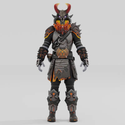 Molten Ragnarok - Fortnite 3D Model by Shevraar