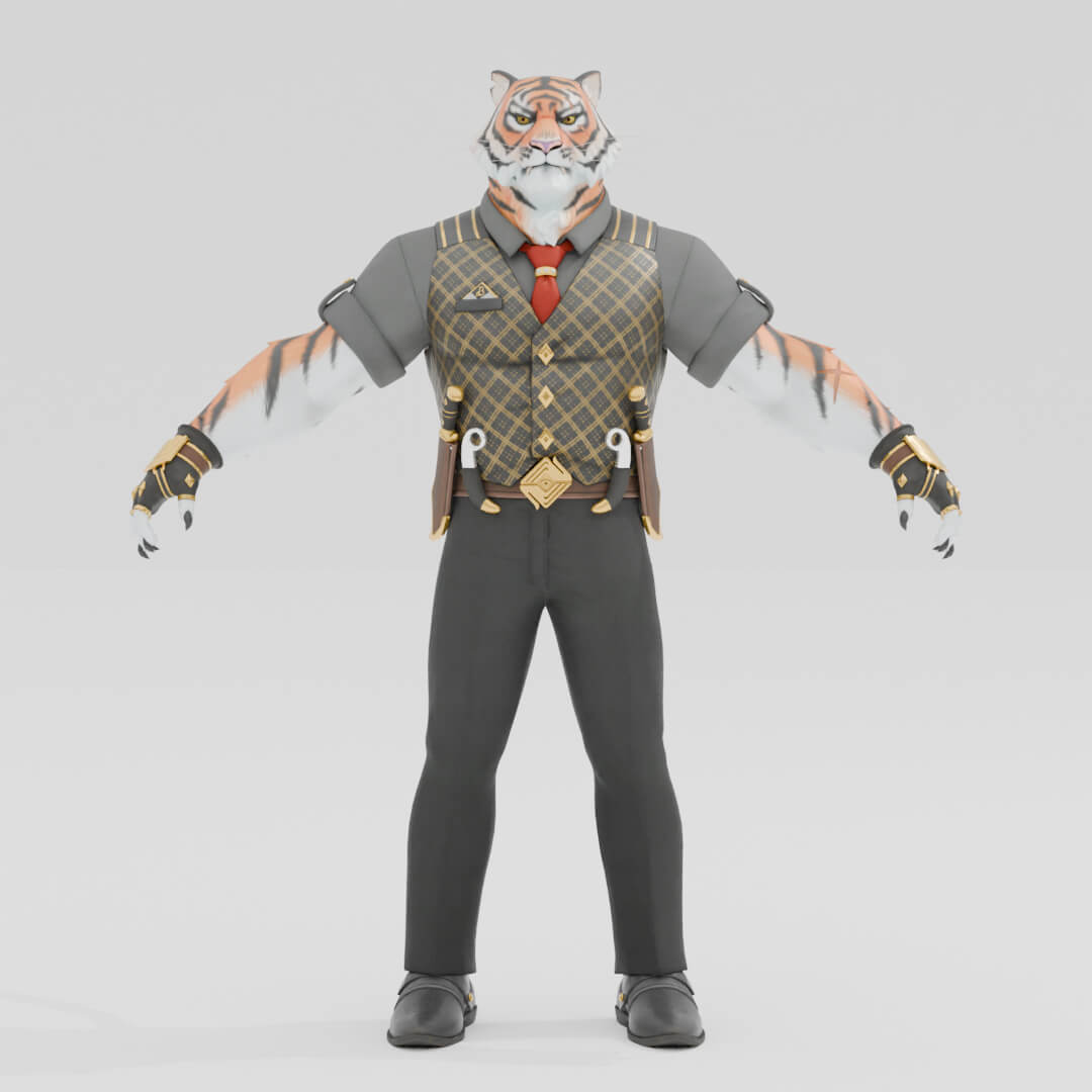 Oscar - Fortnite 3D Model by Shevraar