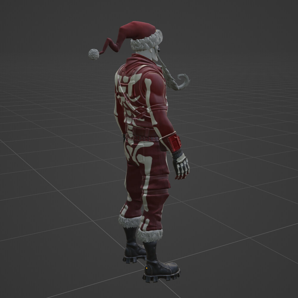 Yule Trooper Fortnite 3D Model by Shevraar