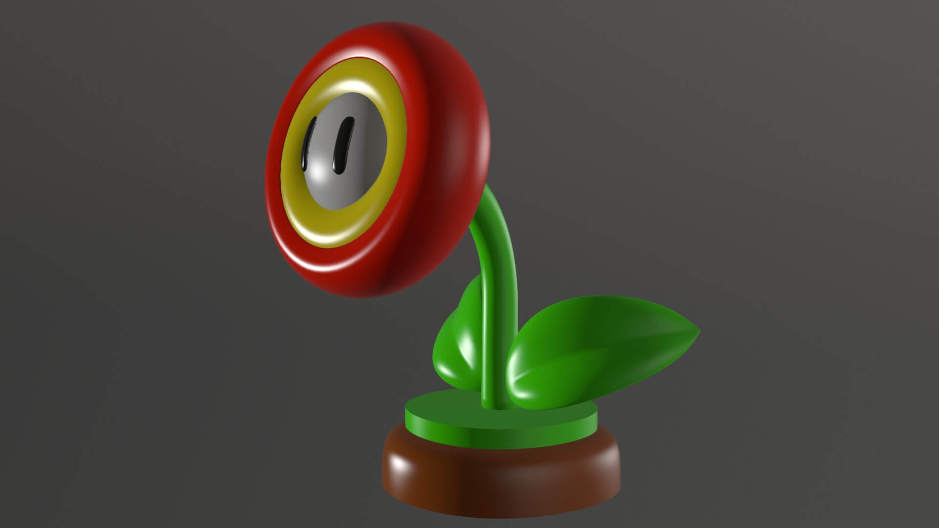 Fire Flower 3D Model by ShigeruMiyamoto