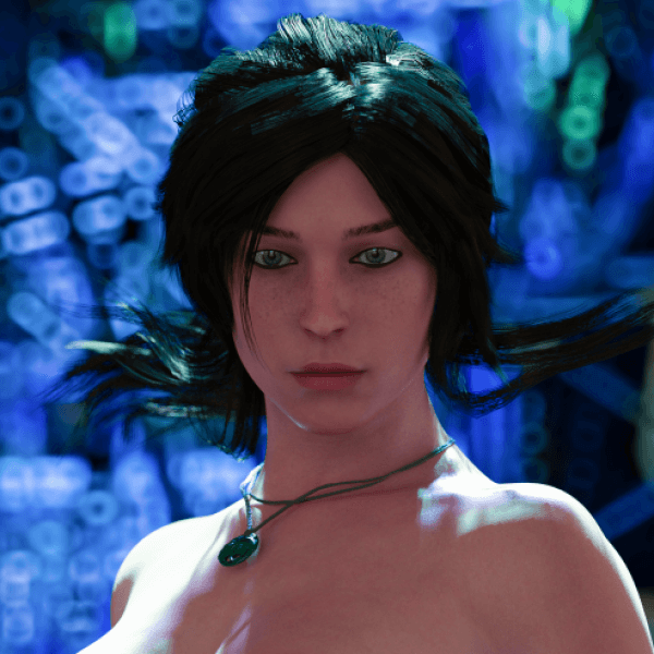 Lara Croft, sexy 3D Render | RenderHub Gallery