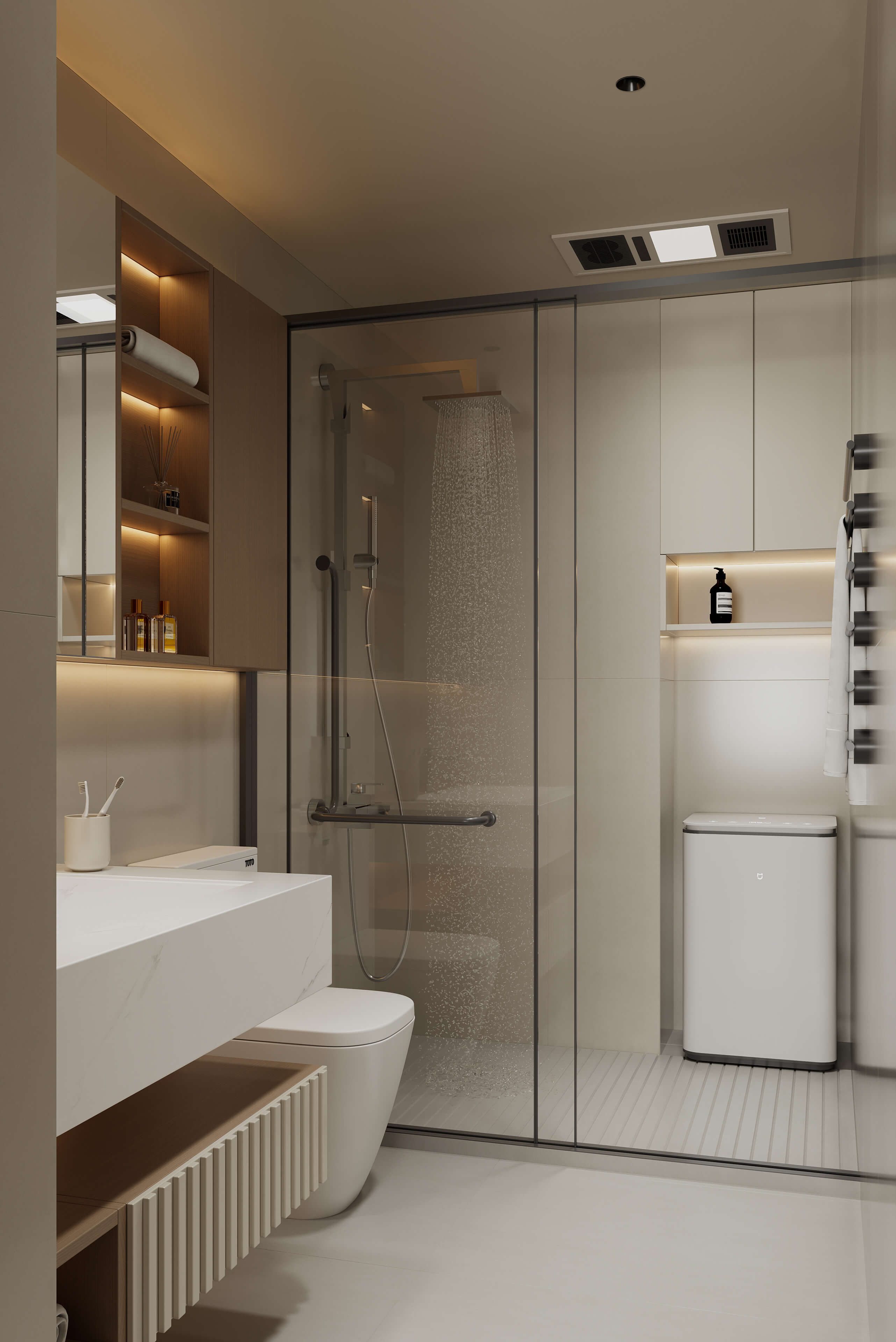 Living Room Dining Room Kitchen Bedroom Bathroom - 3D Model by shinngetu