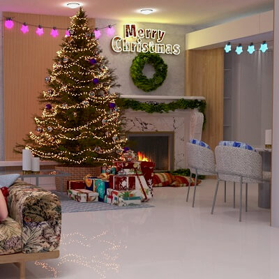 Christmas Condo for DAZ by Shredder