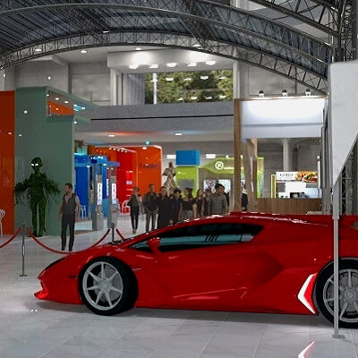 Convention Center for DAZ by Shredder