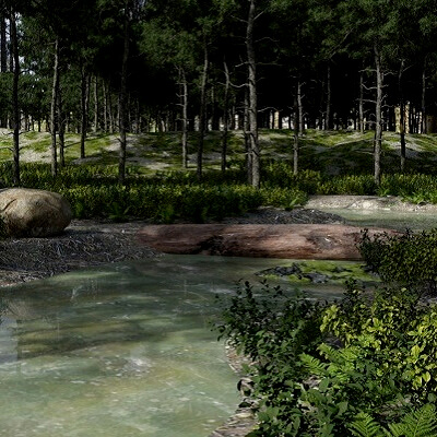 Creek Crossing by Shredder