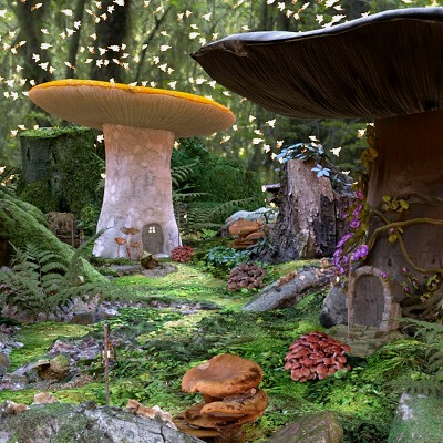Enchanted Enclave for DAZ