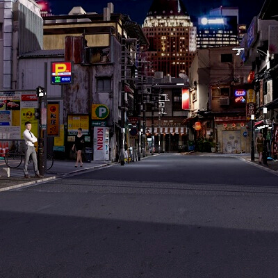 Japanese Backstreets for DAZ