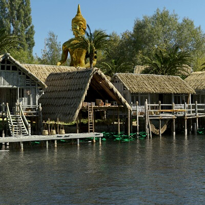 River Village for DAZ by Shredder