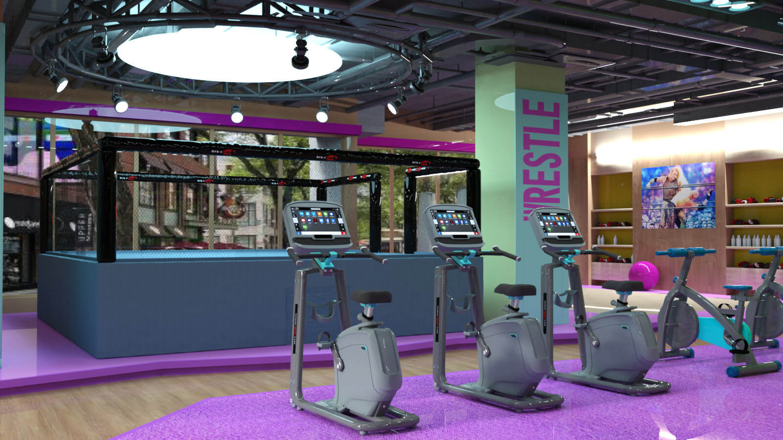 Shredder Gym for DAZ by Shredder