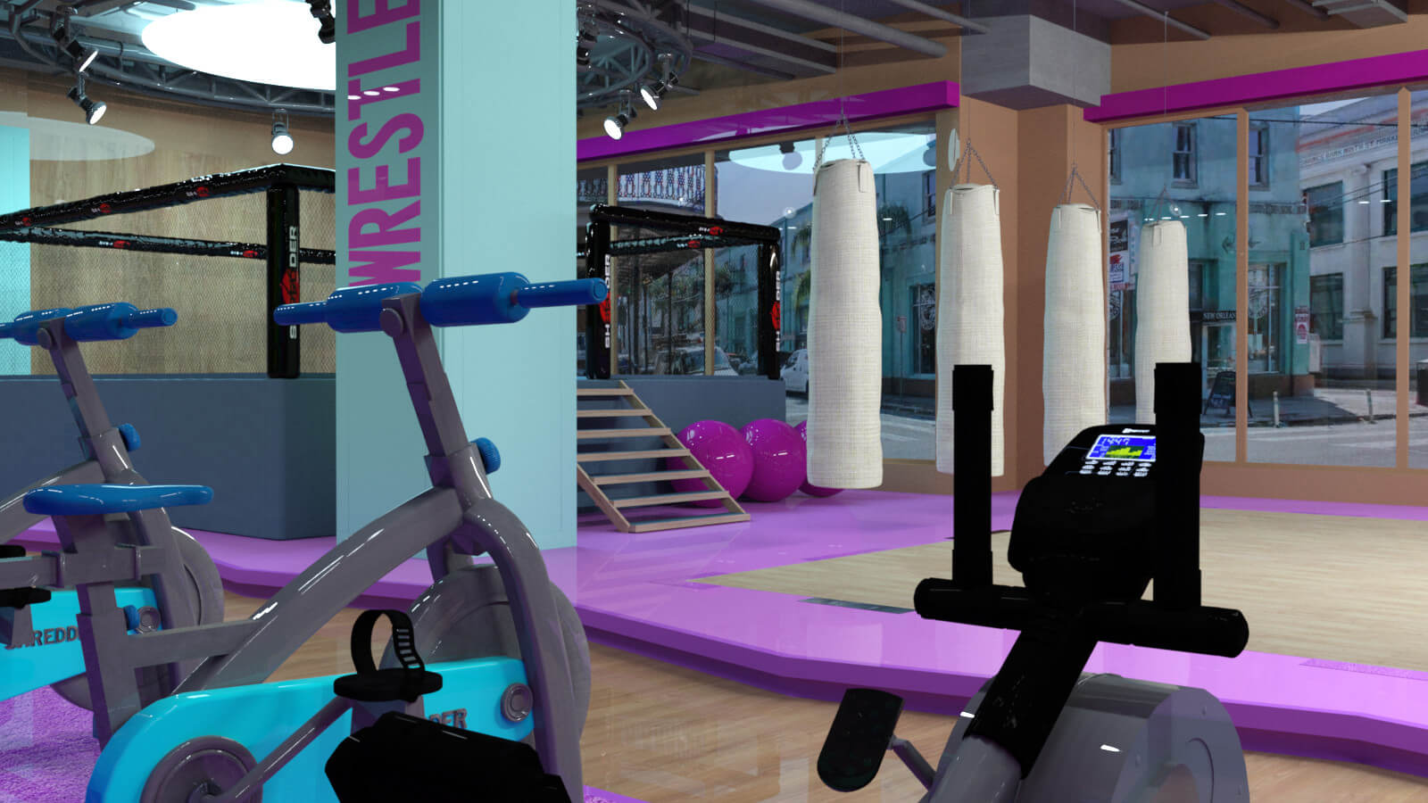 Shredder Gym for DAZ by Shredder