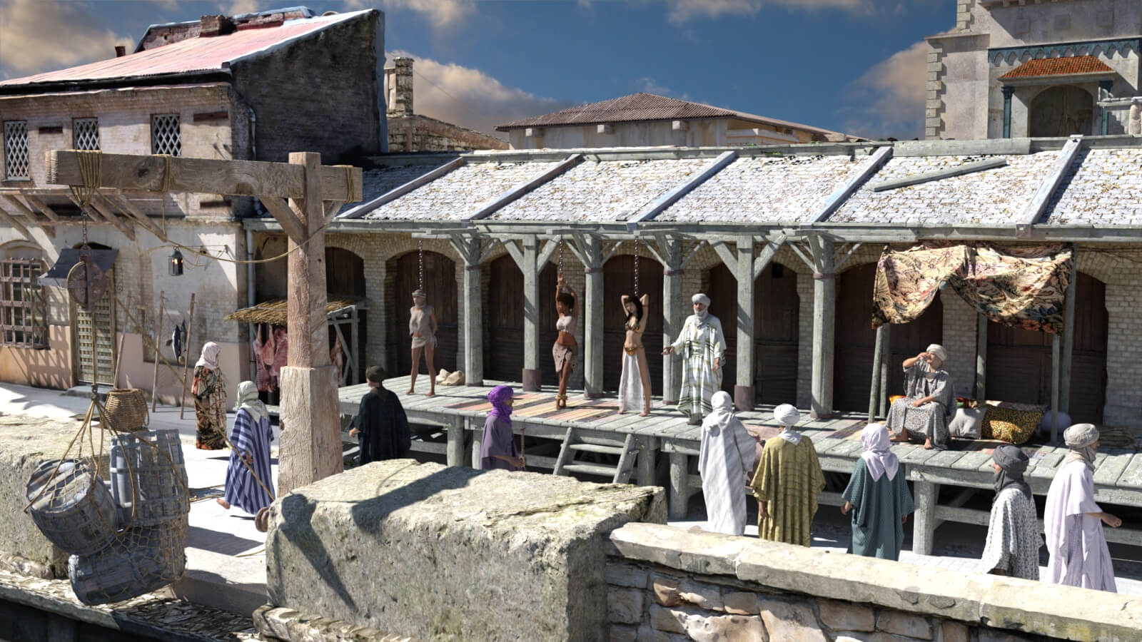 Slavers Market for DAZ