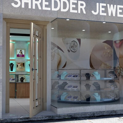 Small Jewelery Store for DAZ Daz Content