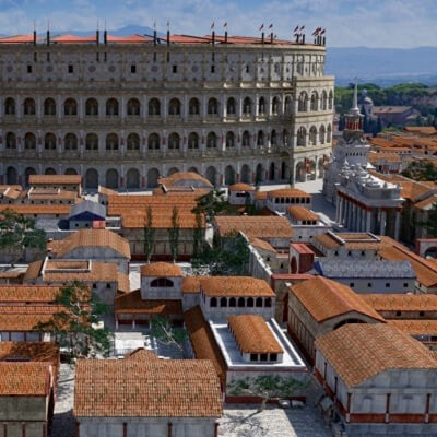 Streets of Ancient Rome for DAZ by Shredder