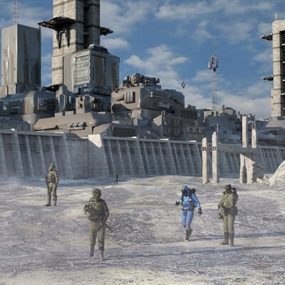 The Wall for DAZ by Shredder