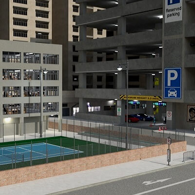 Urban Blocks for DAZ by Shredder