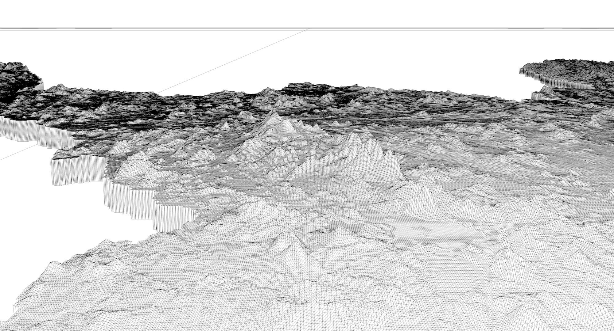 Finland Terrain for CNC, Printing and Design - 3D Model by Shustrik