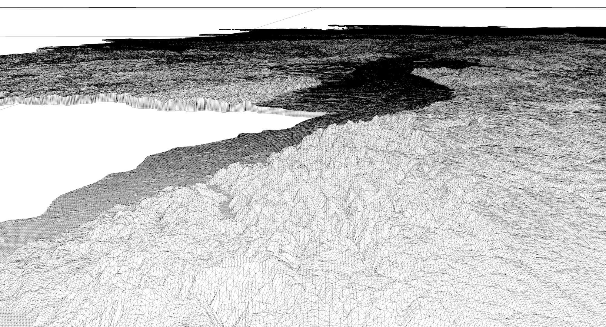 Germany Terrain for CNC, Printing and Design - 3D Model by Shustrik