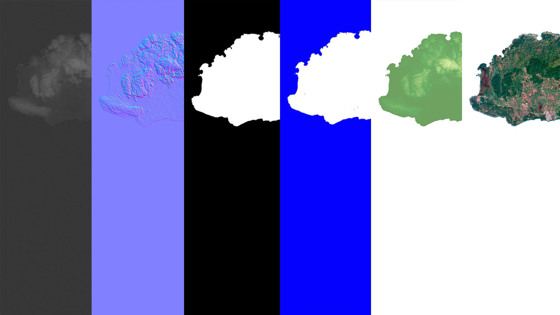 Jamaica Terrain 3D Map by Shustrik