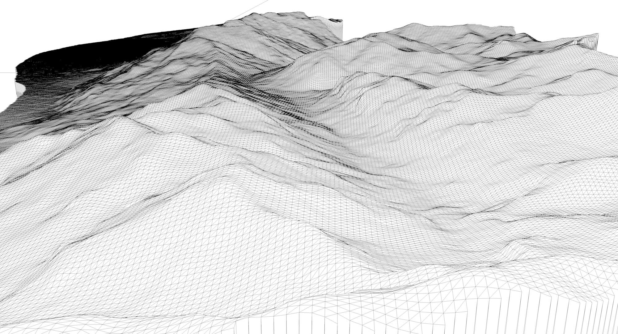 Liechtenstein Terrain for CNC, Printing and Design - 3D Model by Shustrik