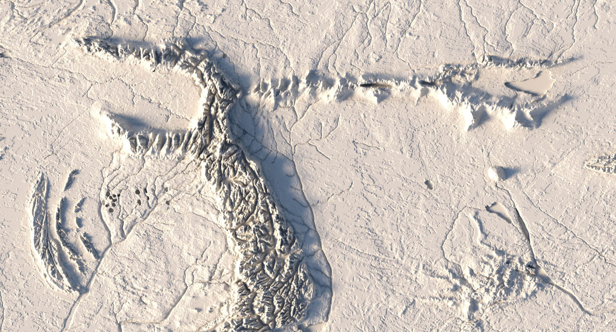 Middle Earth Map 3D Model By Shustrik Middle Earth Map 3D Model By Shustrik