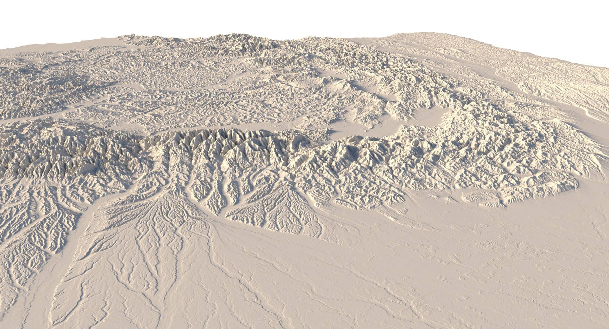 Romania Terrain for CNC, Printing and Design - 3D Model by Shustrik