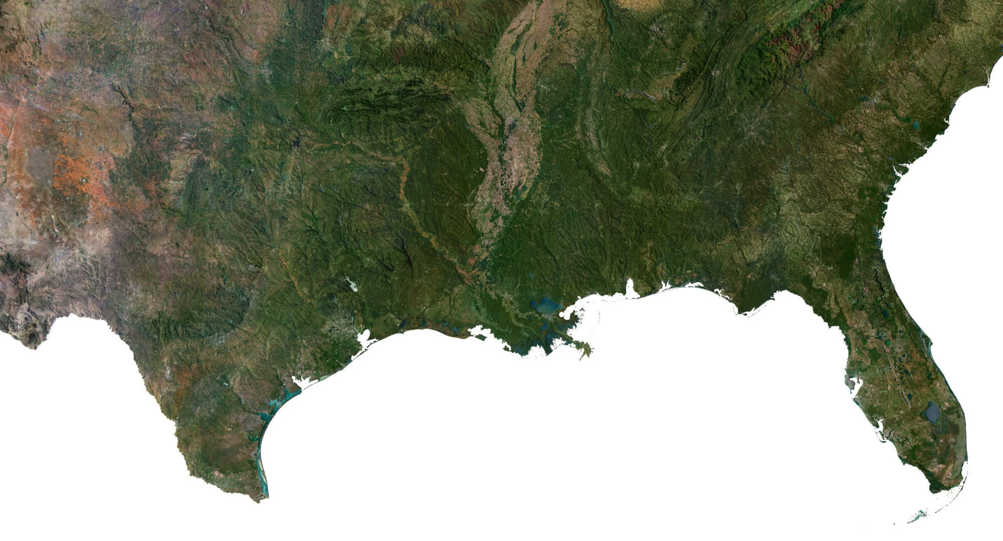 United States Terrain 3D Map by - United States Terrain 3d Map 06 