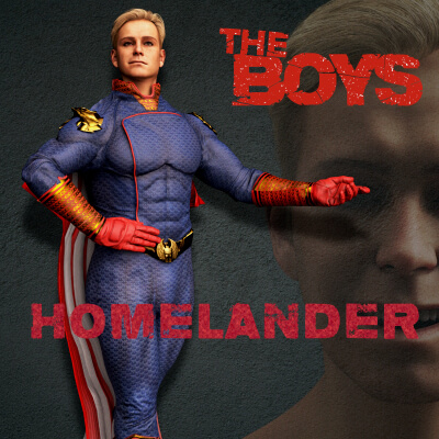 Homelander Character &amp Hairs for G9