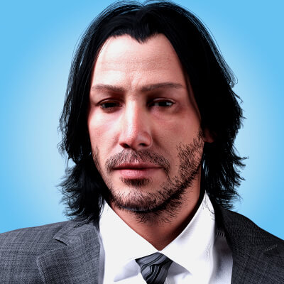 John Wick Character &amp Hairs for G9