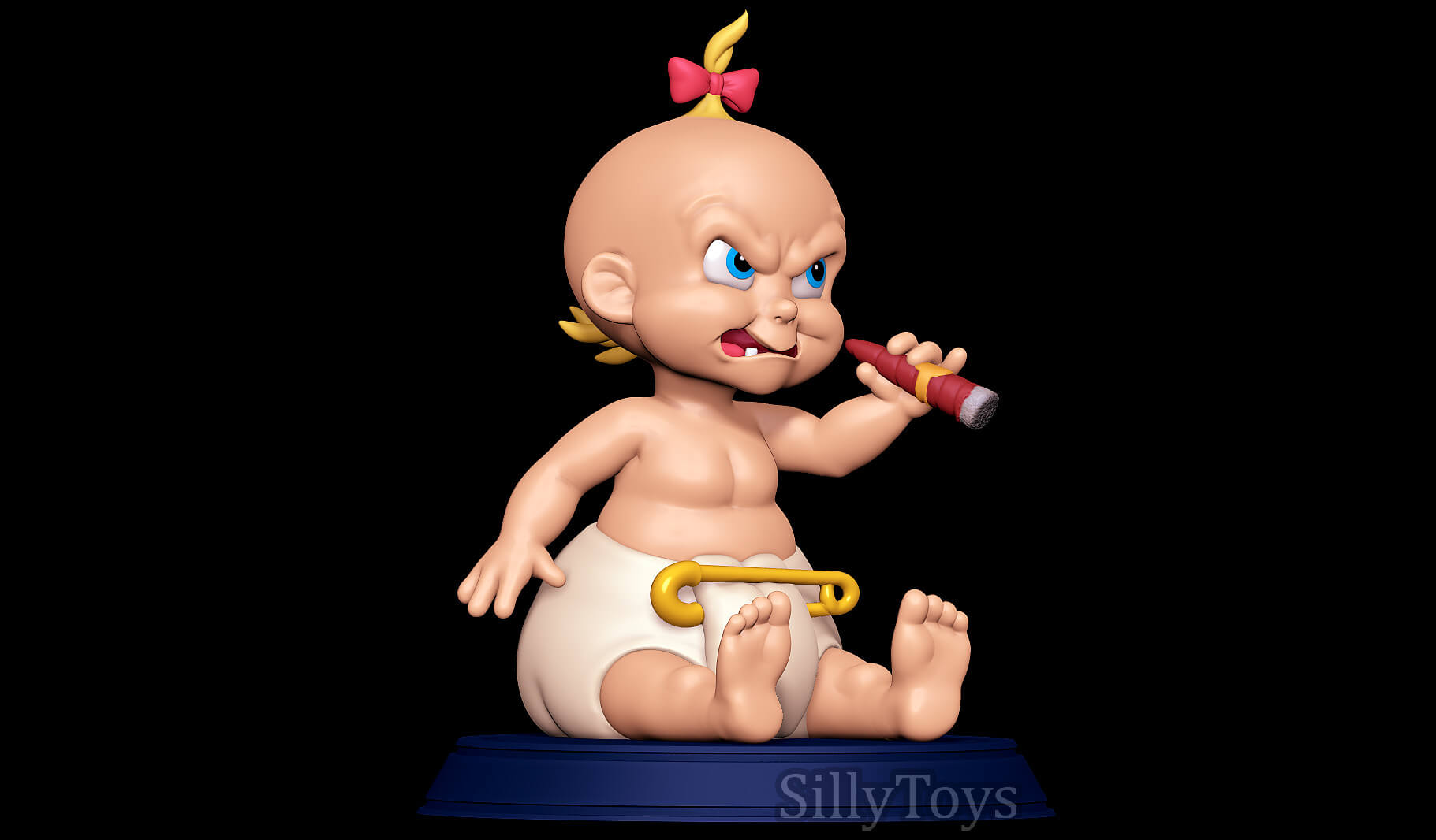 Baby Herman - Who Framed Roger Rabbit 3D Model by SillyToys