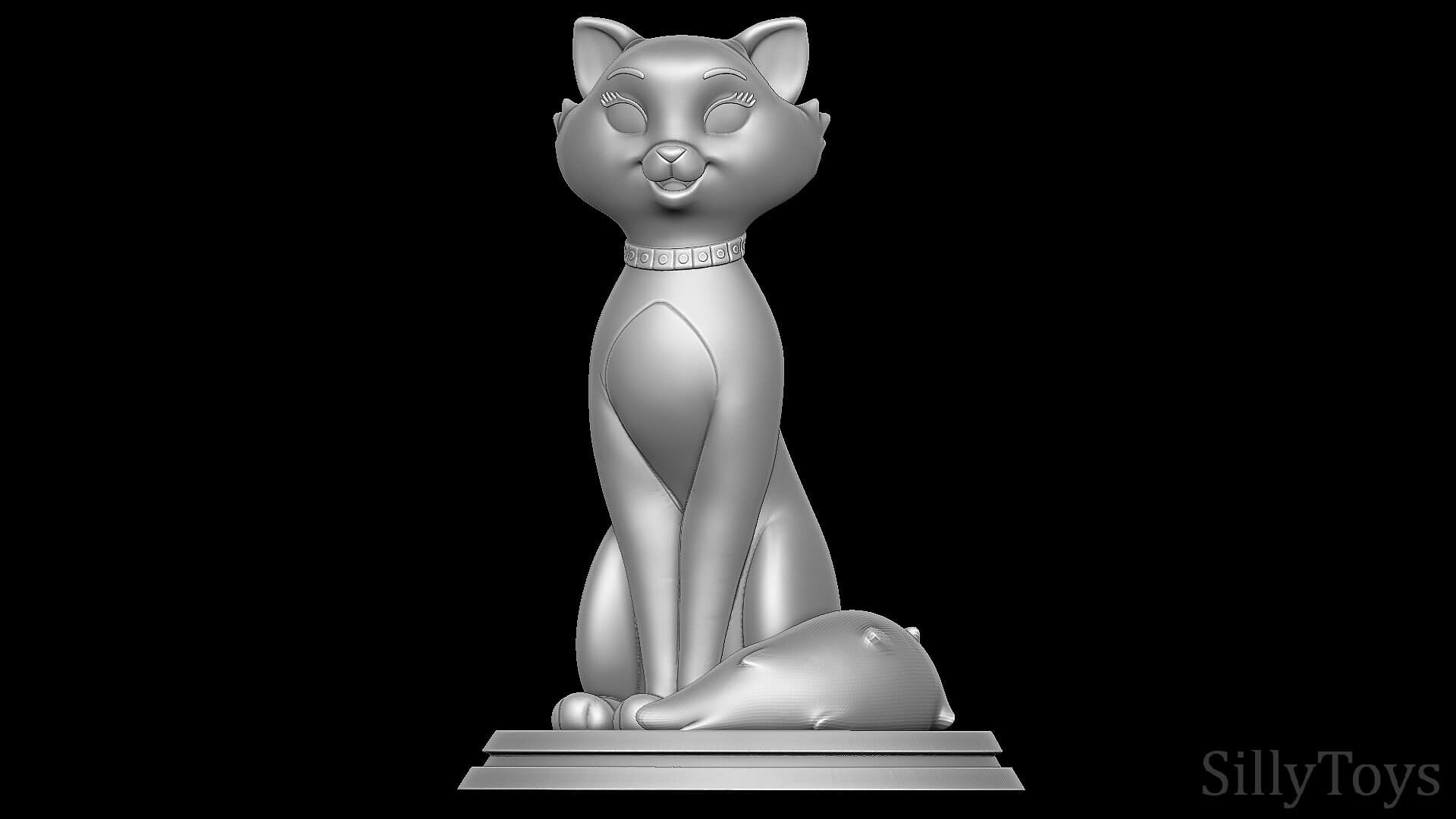 Duchess - The Aristocats 3D Model by SillyToys
