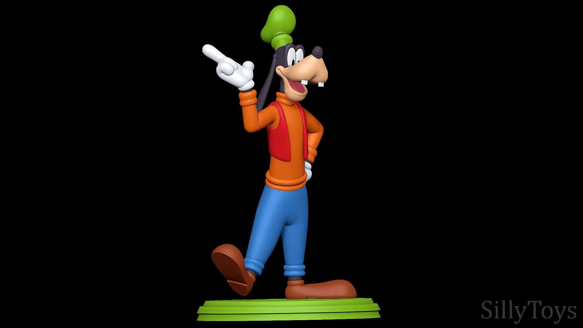 Goofy - 3D Model by SillyToys