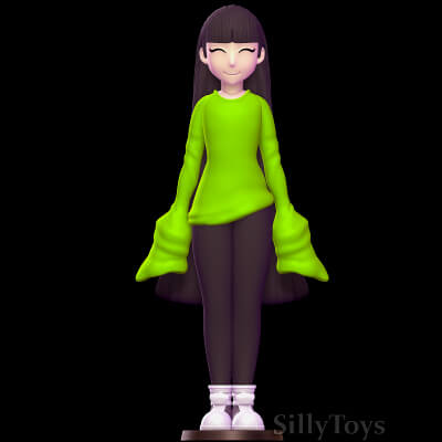 るーちゃん3Dスト kuki-sanban-codename-kids-next