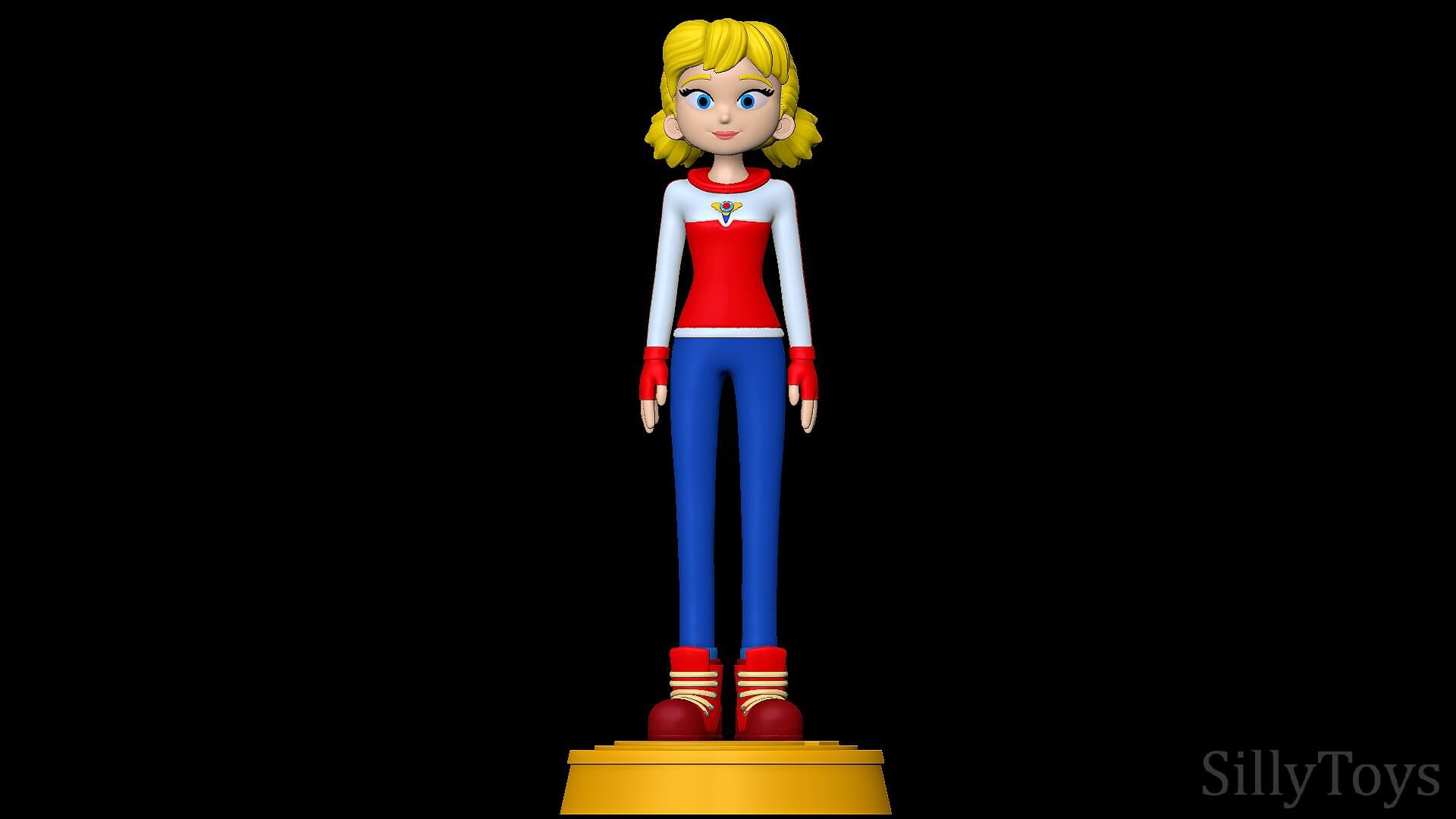 Penny - Inspector Gadget (2015) 3D Model by SillyToys