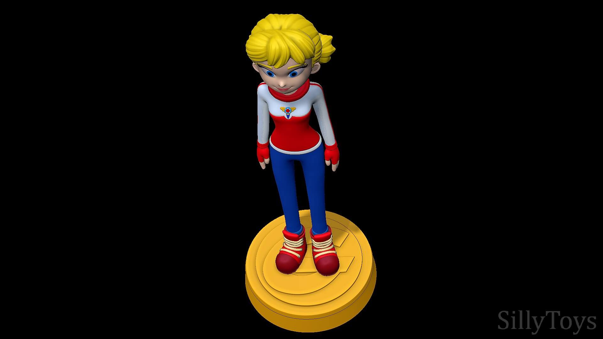 Penny - Inspector Gadget (2015) 3D Model by SillyToys
