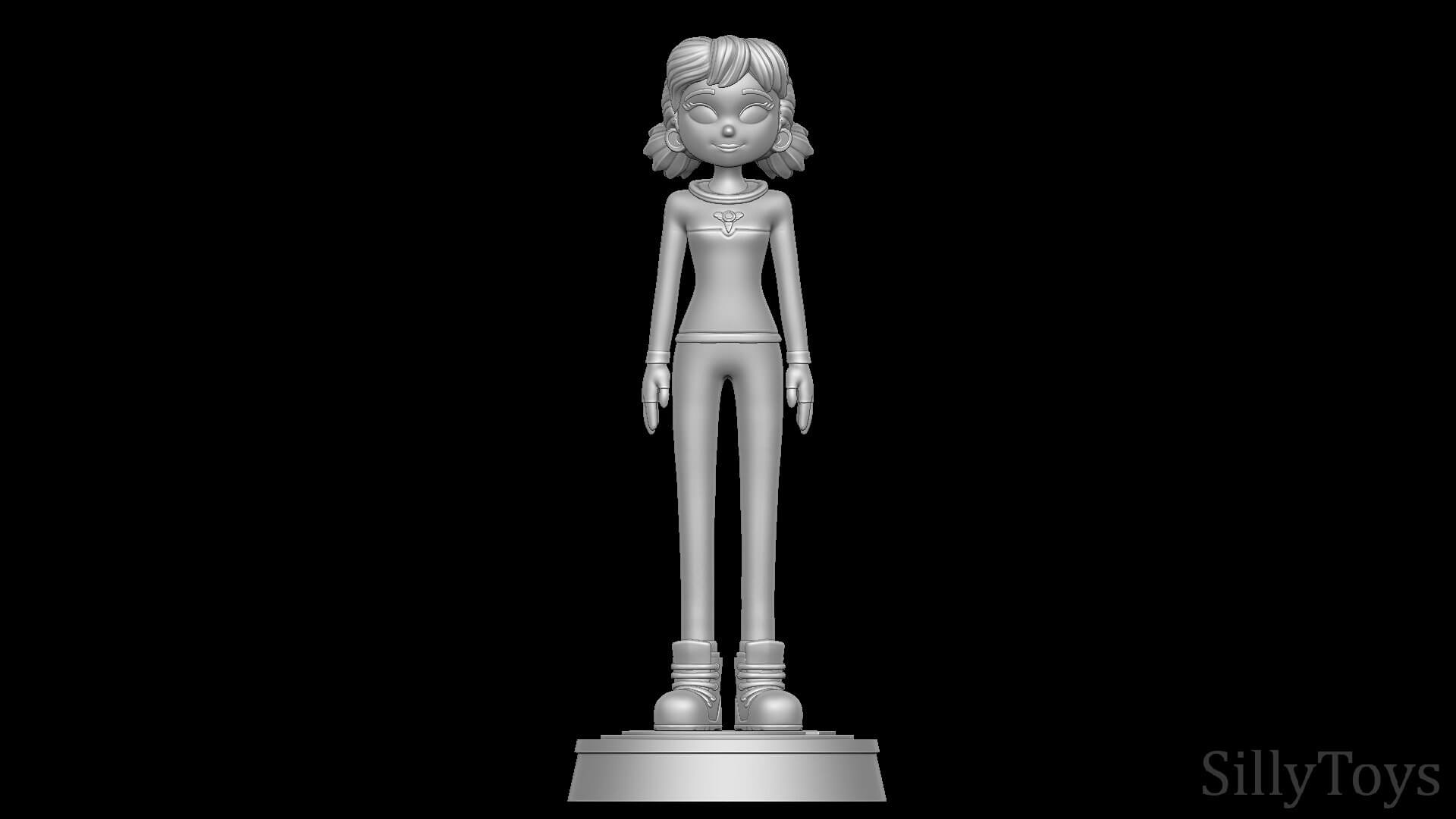 Penny - Inspector Gadget (2015) 3D Model by SillyToys